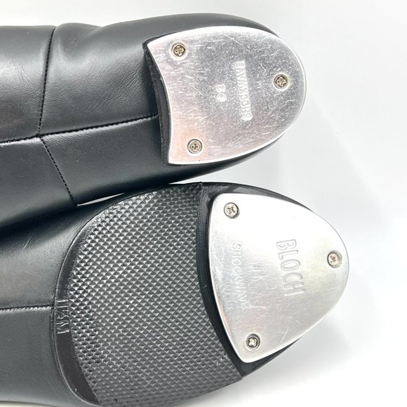 Bloch Women's Tap Flex Black Leather S0388L Split Sole Tap Dance Shoes 11.5 - Picture 11 of 12